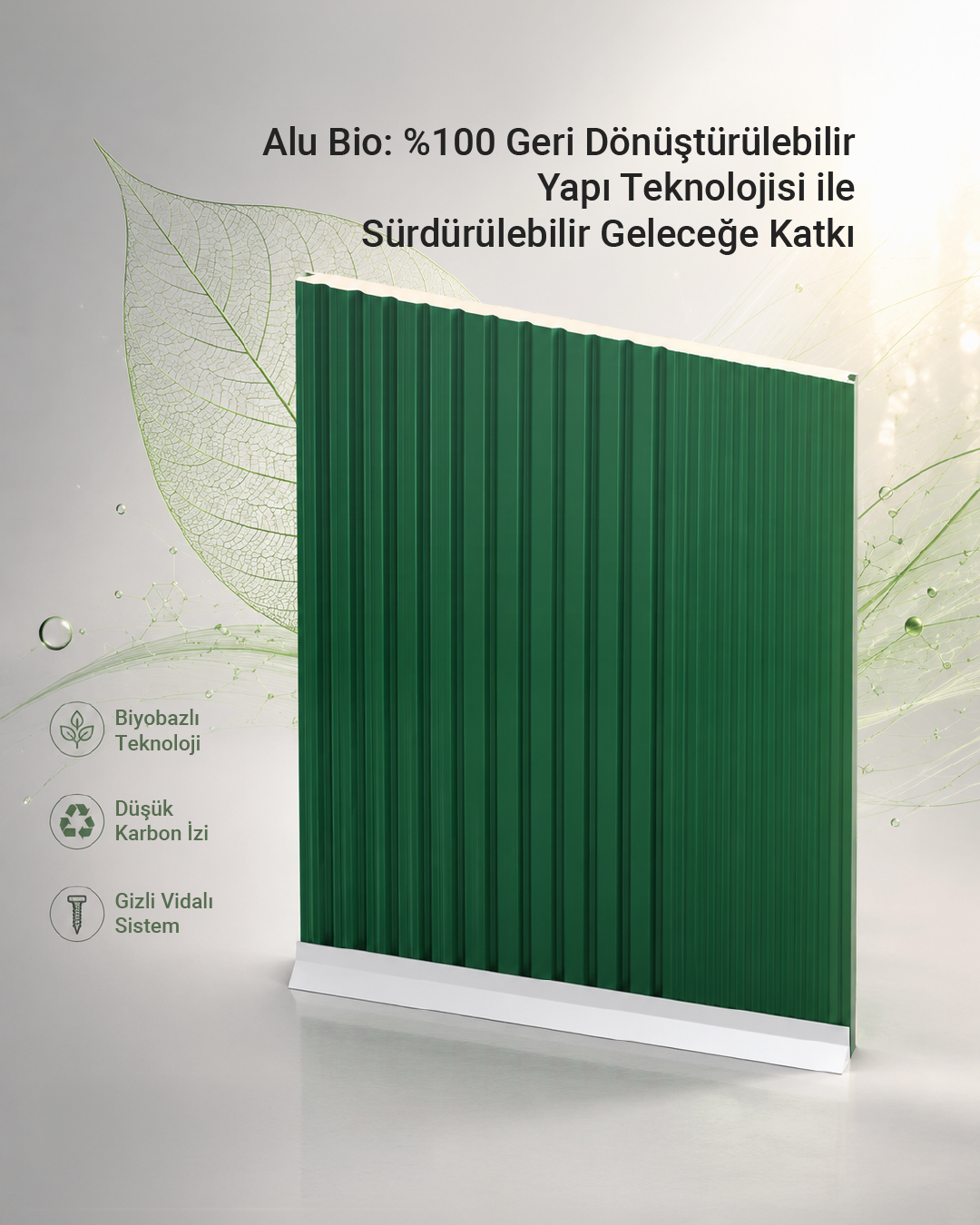 Alu Bio: %100 Geri Dönüştürülebilir Yapı Teknolojisi ile Sürdürülebilir Geleceğe Katkı