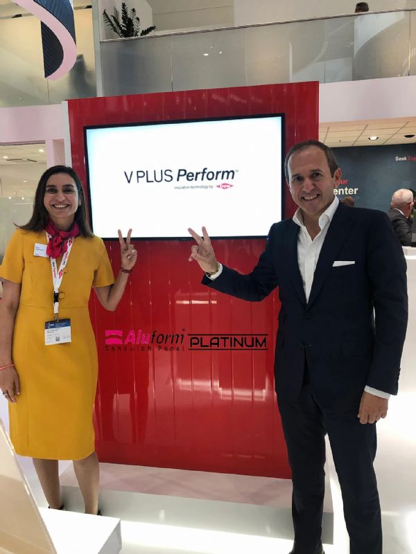 ALUFORM PLATINUM TANITIMI DUSSELDORF FUARINDA YAPILDI