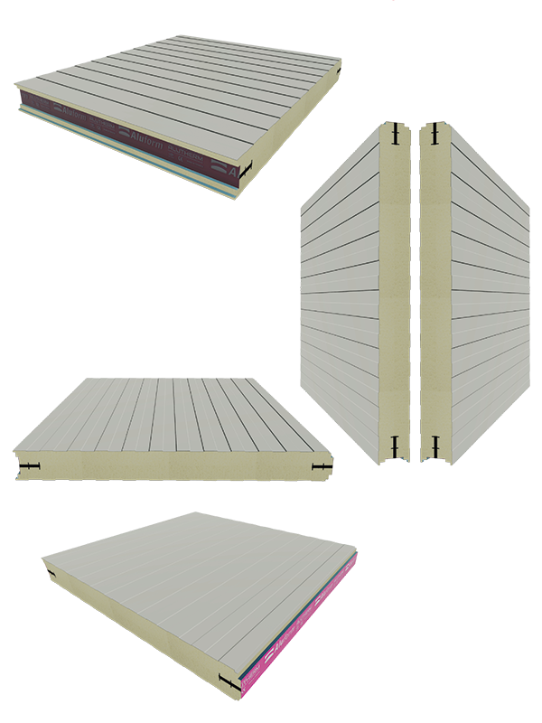 PIR (Polyisocyanurate) Soğuk Depo Paneli - Kilitli