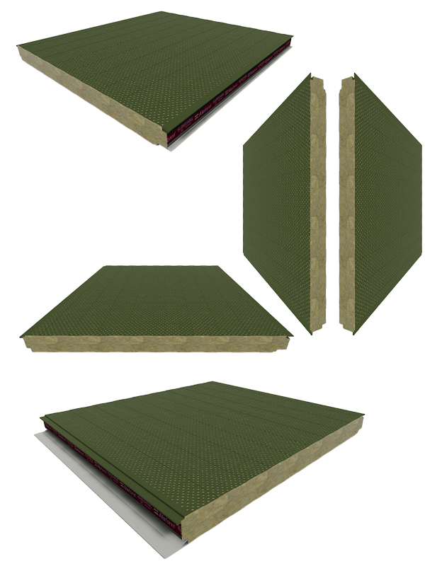 Perforasyonlu Taşyünü Cephe Paneli