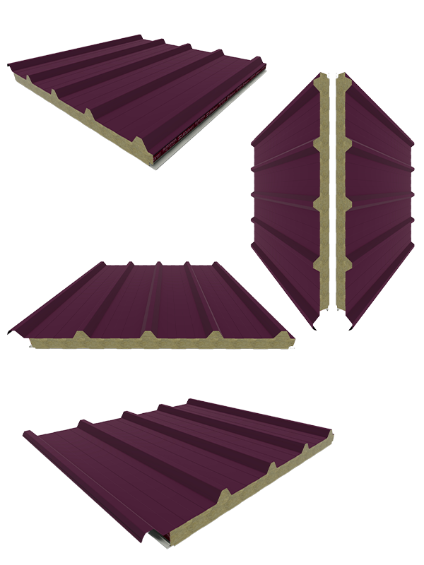 Taşyünü Çift Kilitli Çatı Paneli