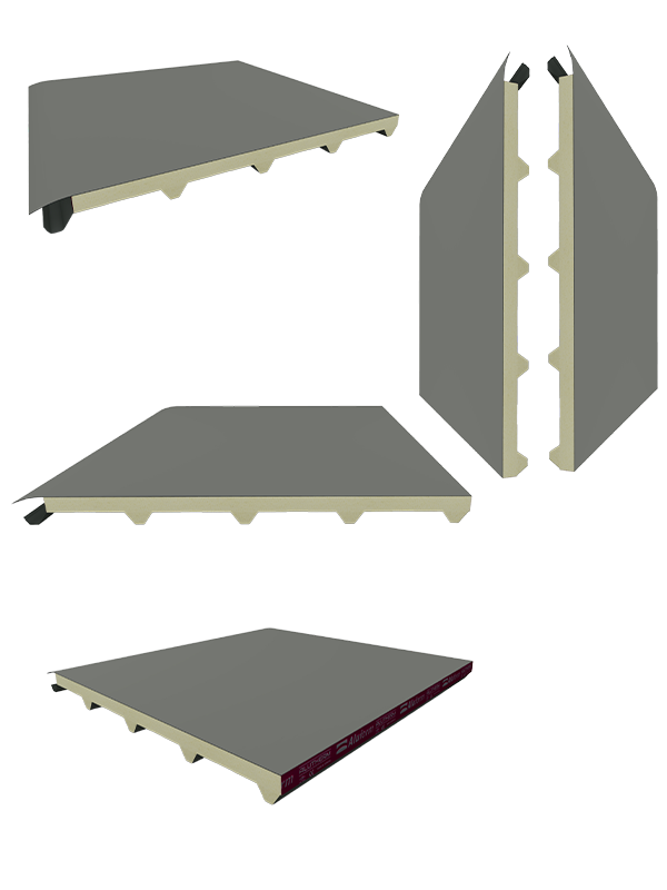 PIR (Polyisocyanurate) Membranlı Çatı Paneli