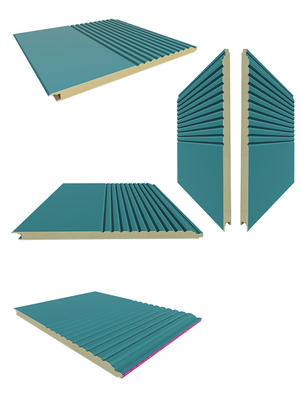 PIR (Polyisocyanurate) V Line Cephe Paneli