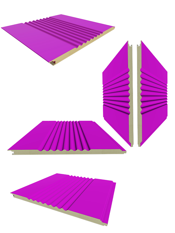 PIR (Polyisocyanurate) S Line Cephe Paneli