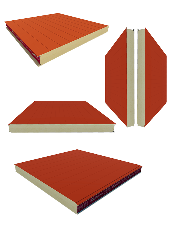 PIR (Polyisocyanurate) Geçme Sistem Cephe Paneli