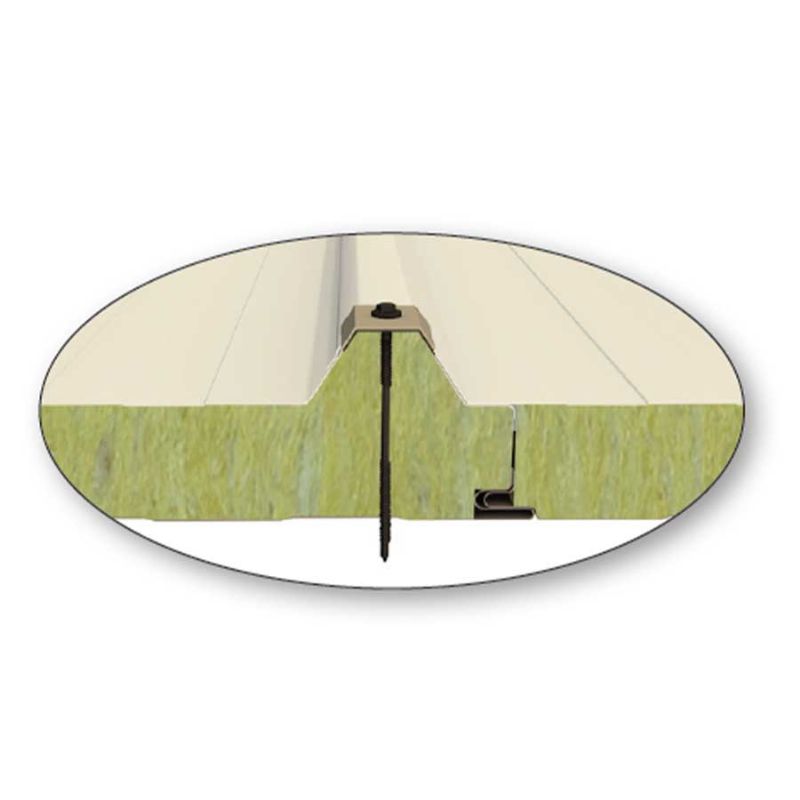 Perforasyonlu Taşyünü Çatı Paneli