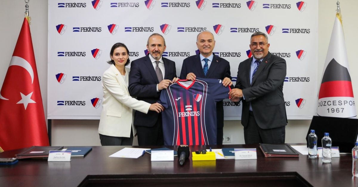 PEKİNTAŞ DÜZCESPOR’A SPONSOR OLDU